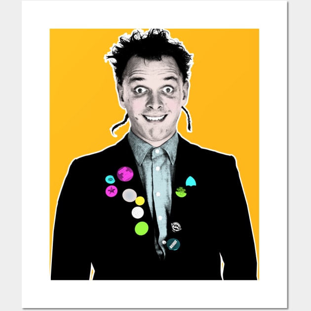 Rick/The Young Ones Classic 80s British Comedy Tribute Art Wall Art by DankFutura